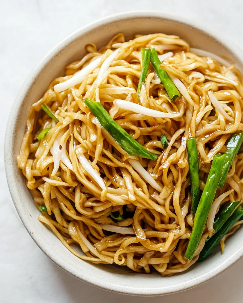 Delicious Easy Chow Mein Recipe shot
