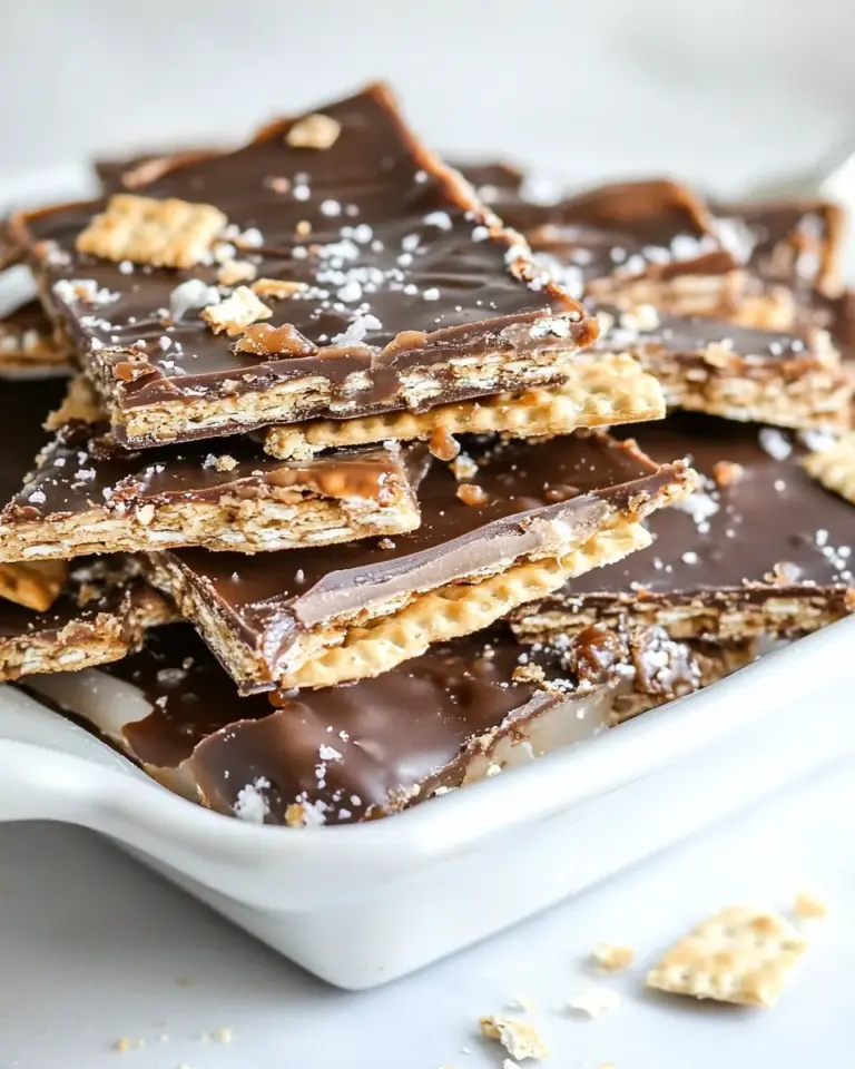 Homemade Easy Cracker Toffee Recipe photo