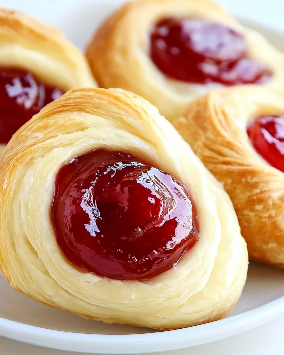 Classic Easy Cream Cheese and Jam Danish Recipe image