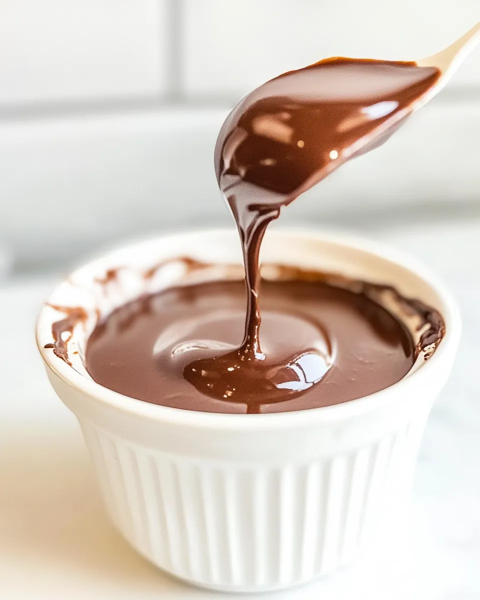 Homemade Easy Dipping Chocolate photo