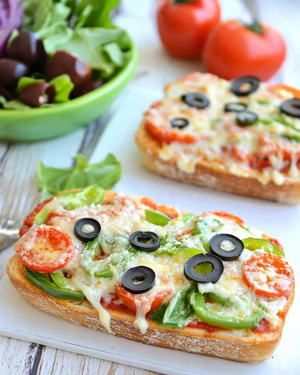 Homemade Easy French Bread Pizzas photo