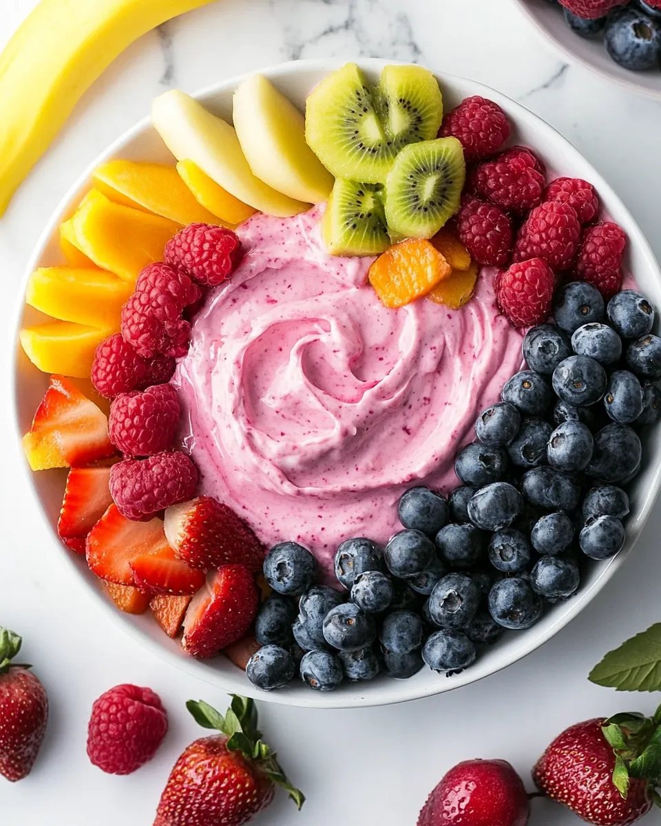 Homemade Easy Fruit Dip (2 Ingredients) photo