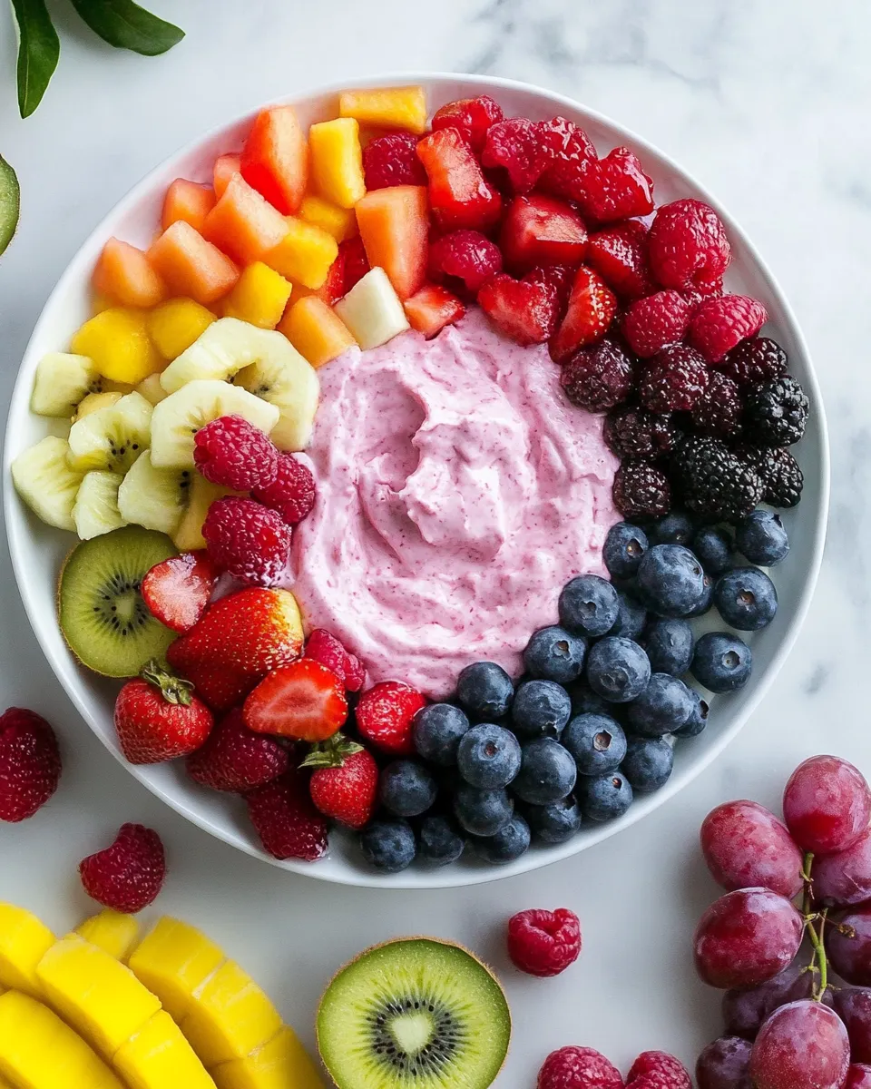 Classic Easy Fruit Dip (2 Ingredients) image
