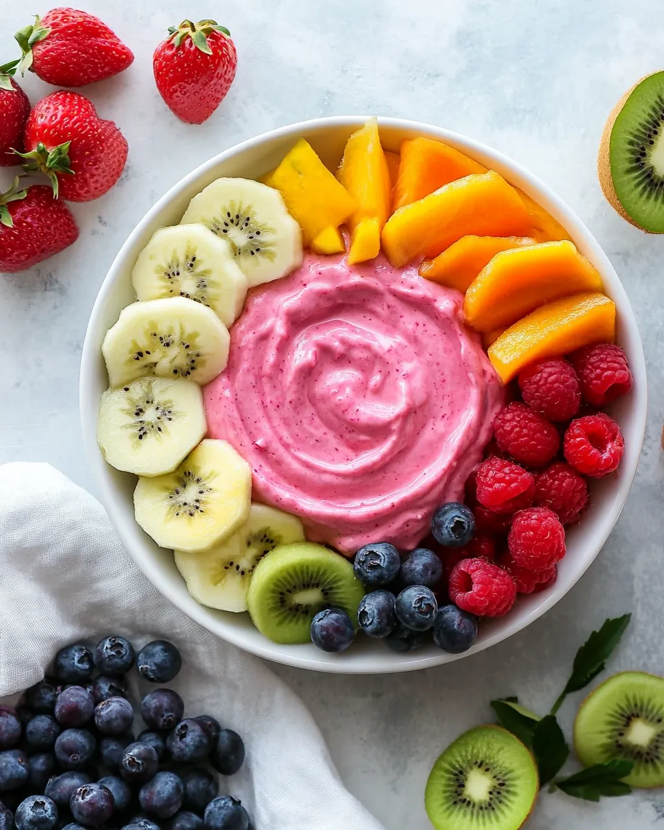 Delicious Easy Fruit Dip (2 Ingredients) recipe photo