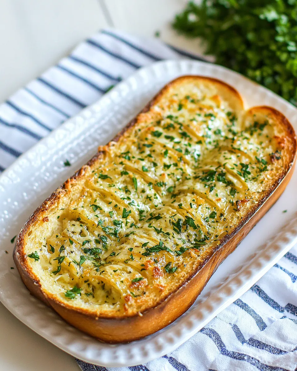 Classic Easy Garlic Bread Recipe image