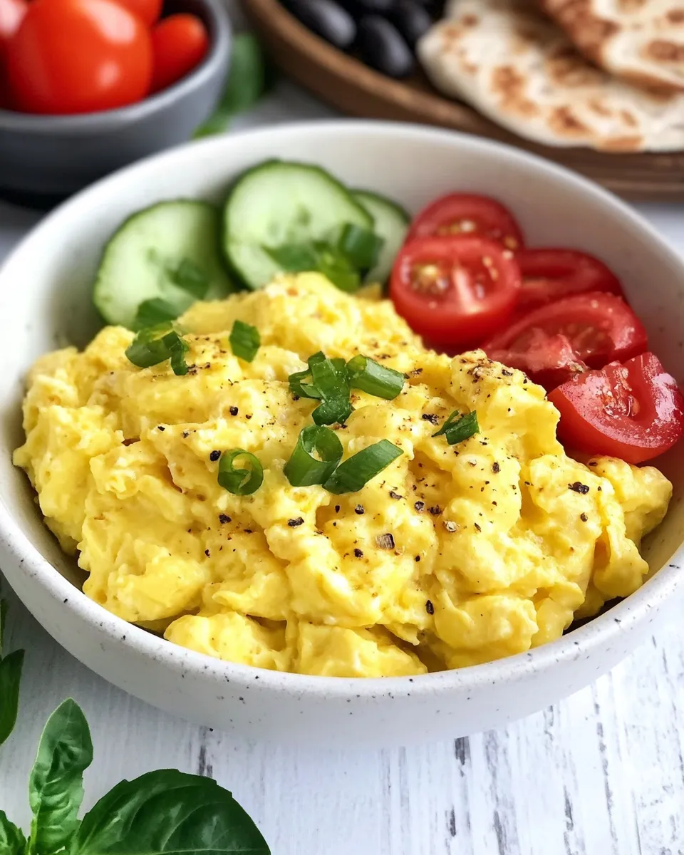 Classic Easy Healthy Scrambled Eggs Recipe image