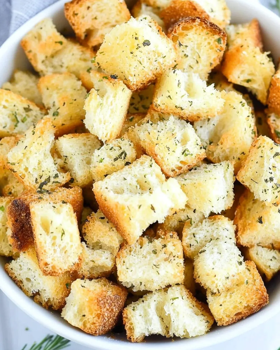Homemade Easy Homemade Croutons photo
