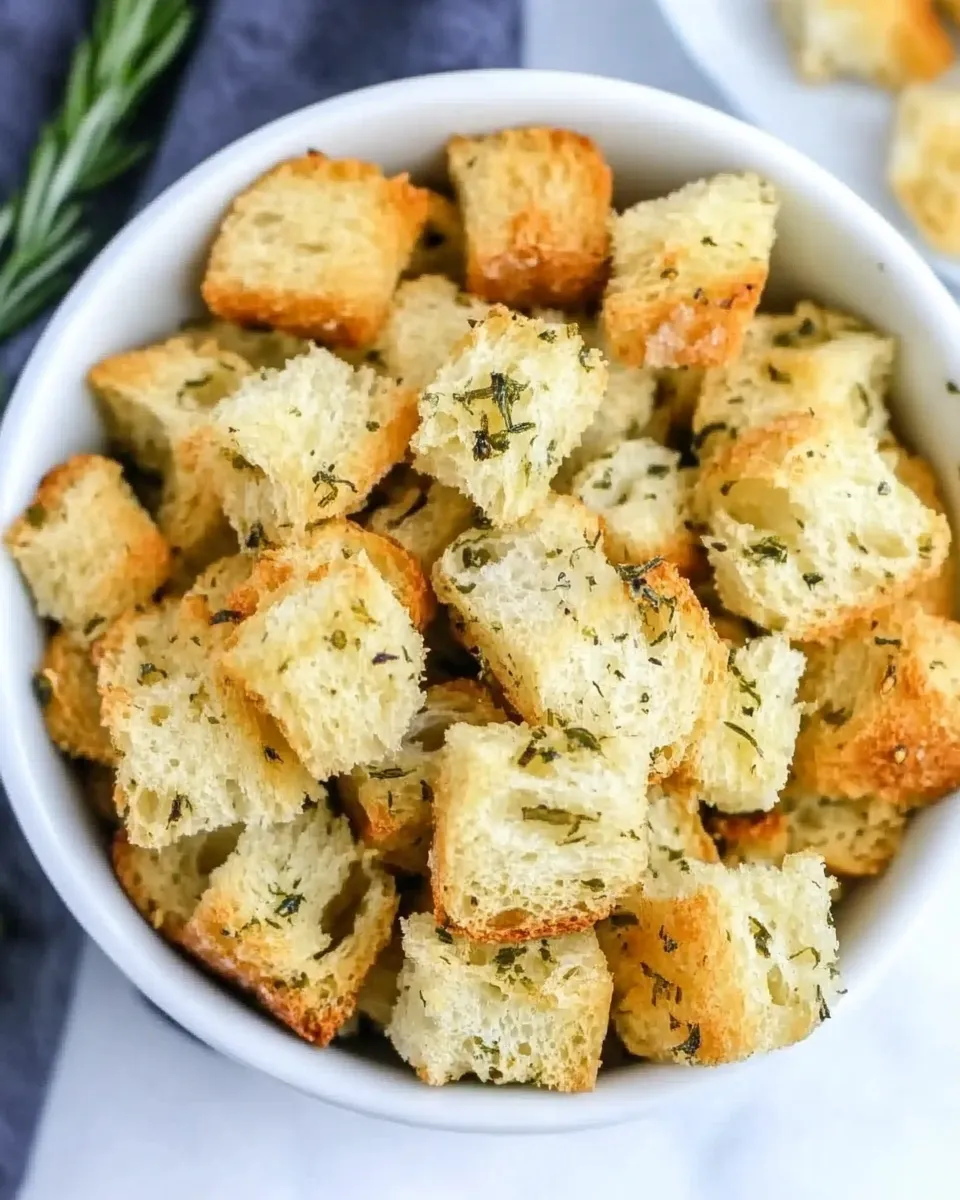 Classic Easy Homemade Croutons image