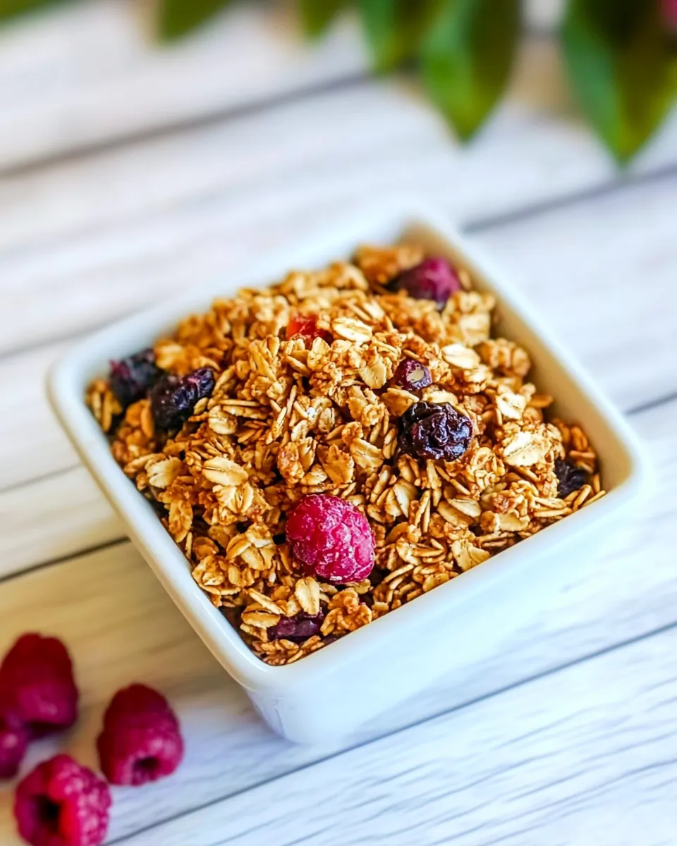 Classic Easy Homemade Granola image