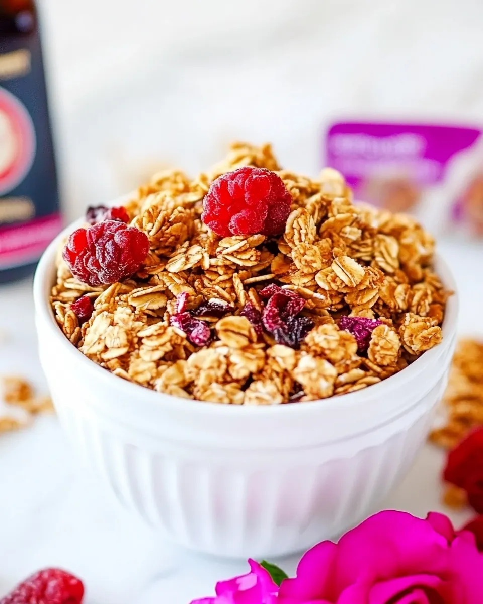Delicious Easy Homemade Granola recipe photo