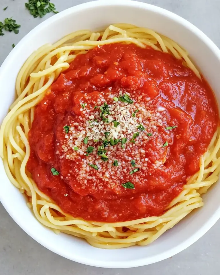 Homemade Easy Homemade Spaghetti Sauce Recipe (Better Than Store-Bought) photo