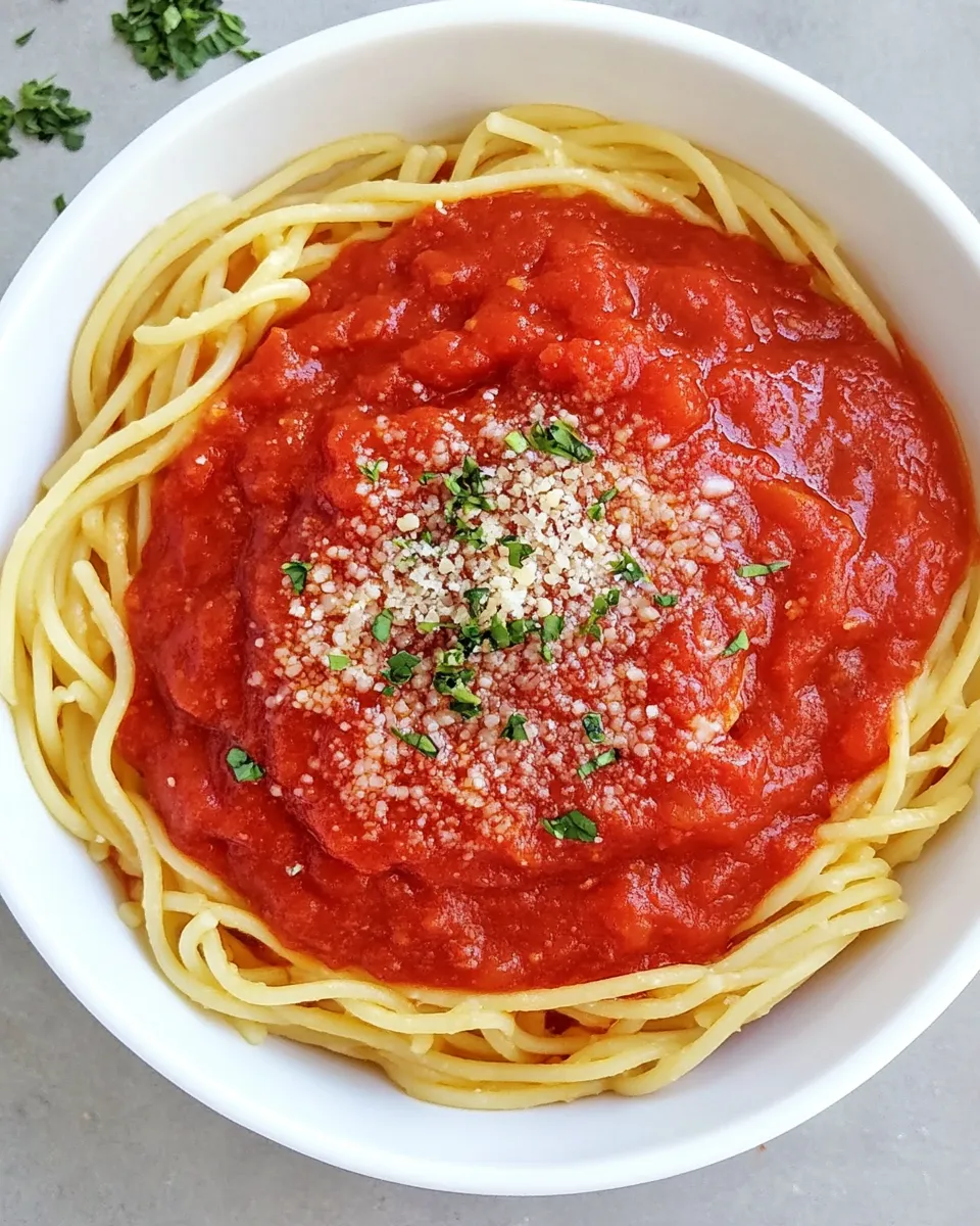Homemade Easy Homemade Spaghetti Sauce Recipe (Better Than Store-Bought) photo
