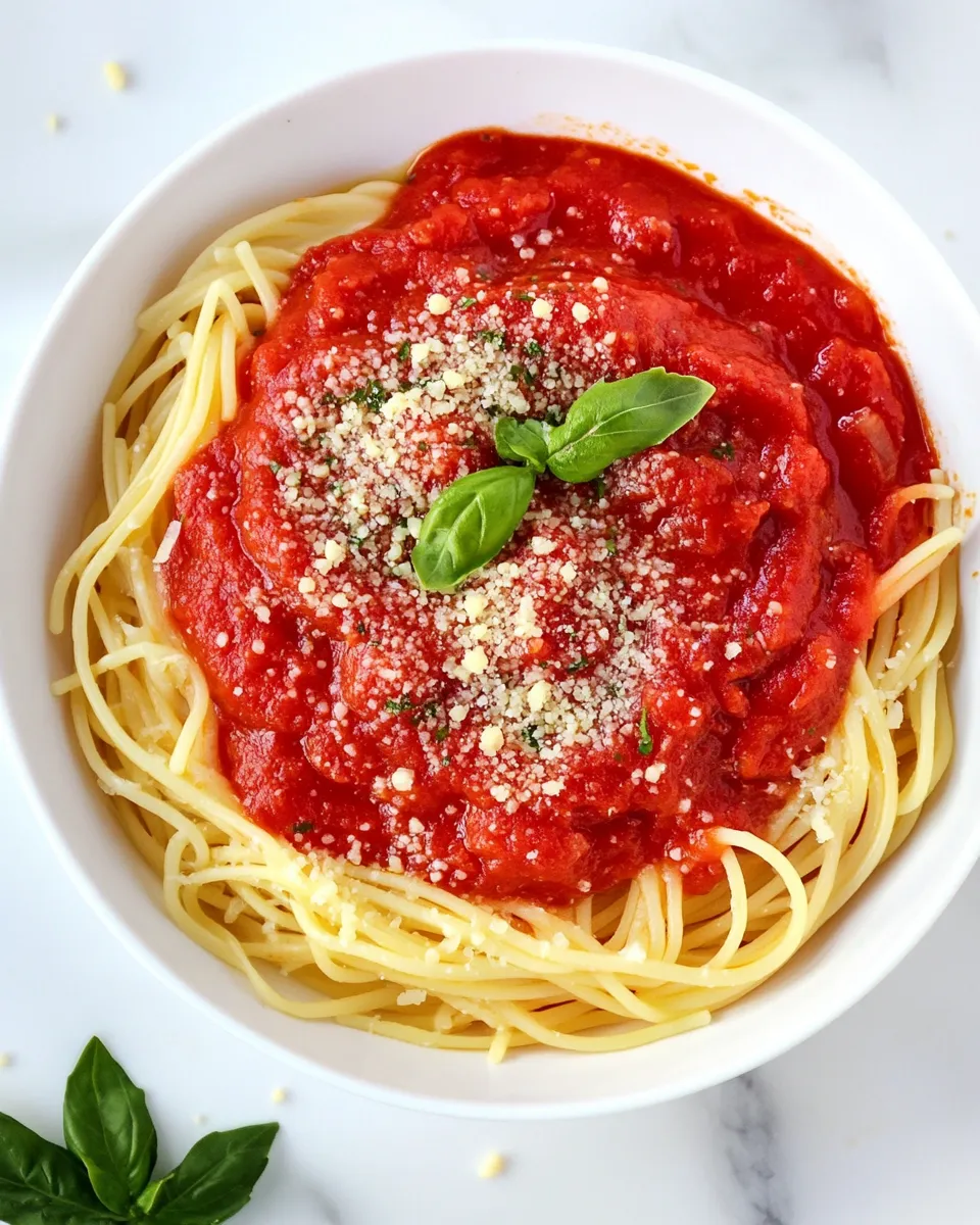 Classic Easy Homemade Spaghetti Sauce Recipe (Better Than Store-Bought) image