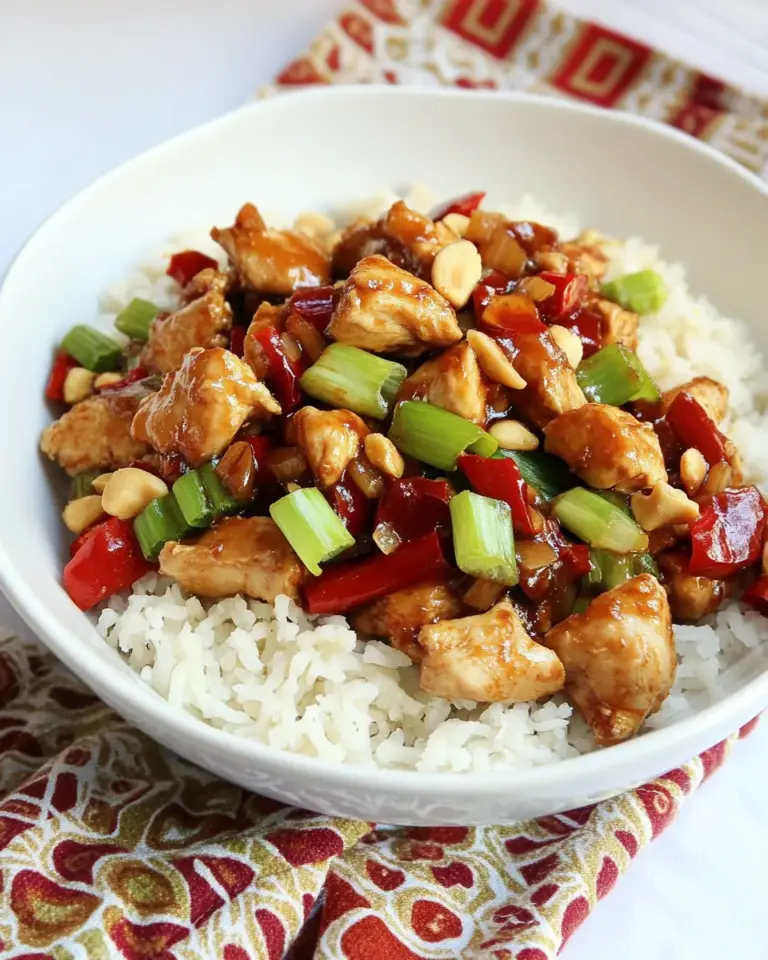 Homemade Easy Kung Pao Chicken photo