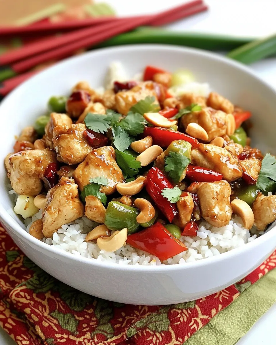 Classic Easy Kung Pao Chicken image