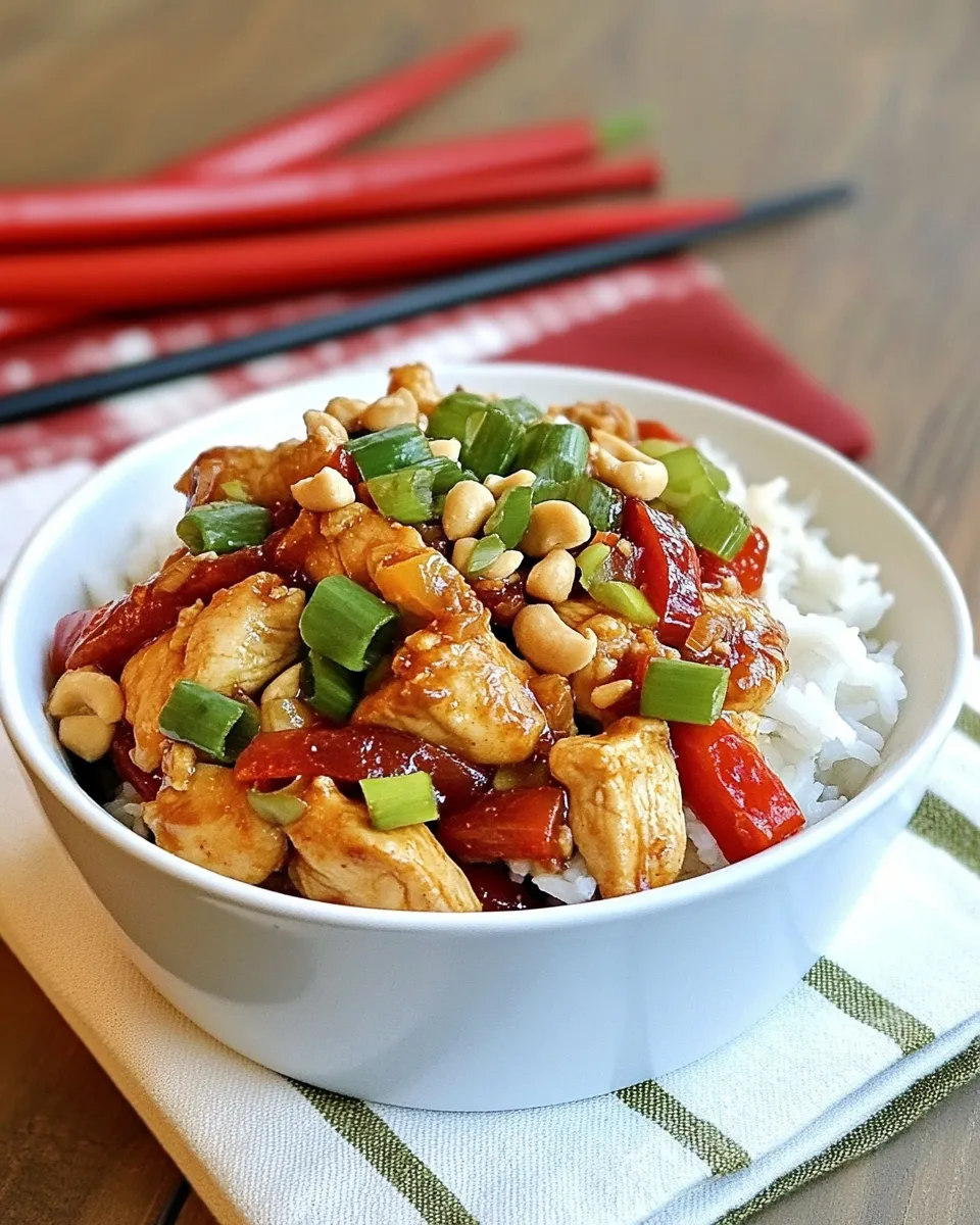 Delicious Easy Kung Pao Chicken recipe photo