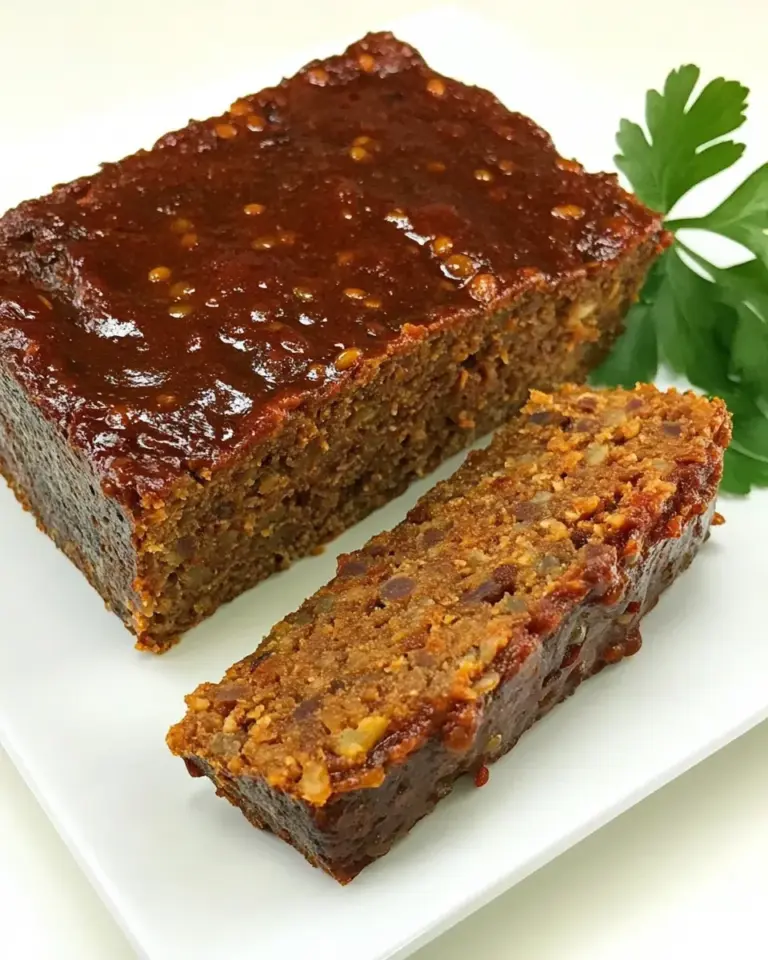 Homemade Easy Lentil Vegetable Loaf photo