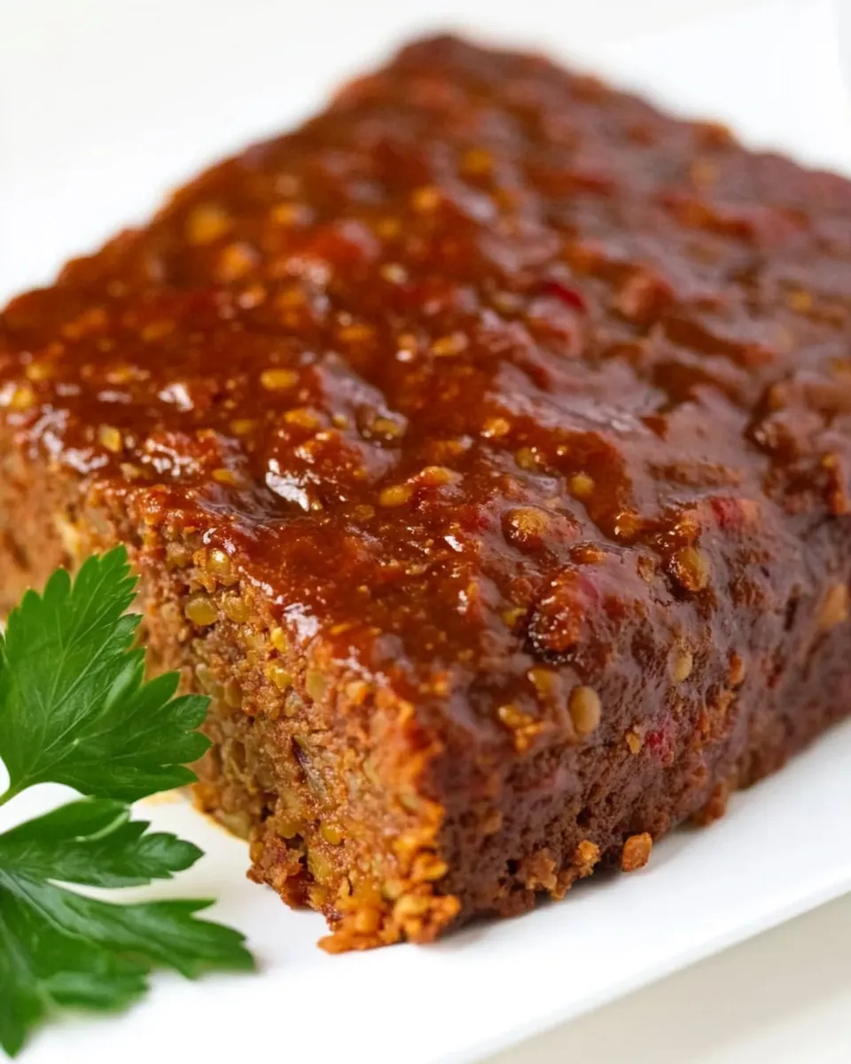 Delicious Easy Lentil Vegetable Loaf recipe photo