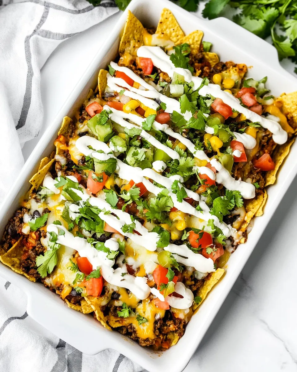 Homemade Easy Loaded Nachos photo