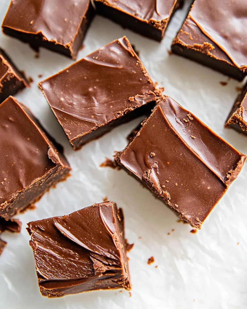 Homemade Easy Low-Carb Chocolate Fudge photo