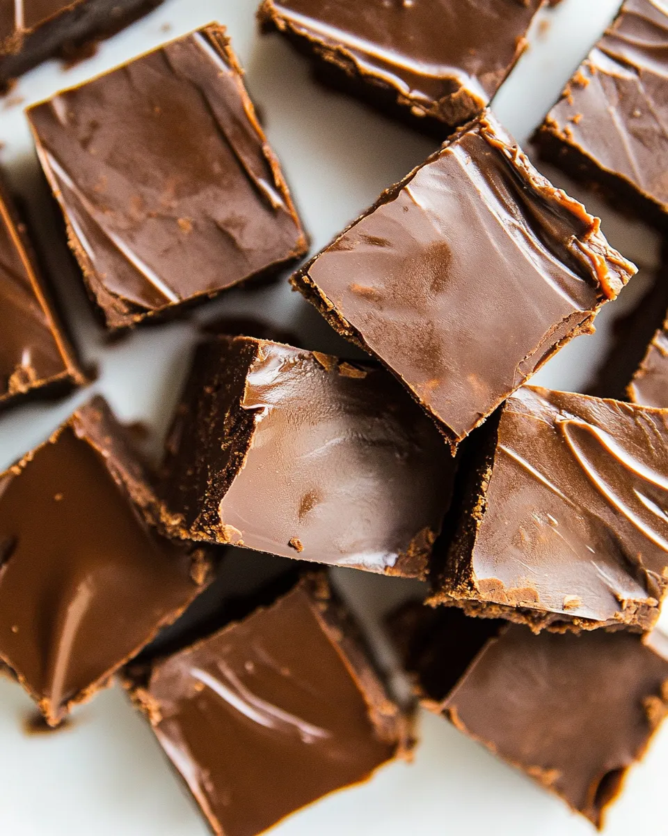 Quick Easy Low-Carb Chocolate Fudge shot