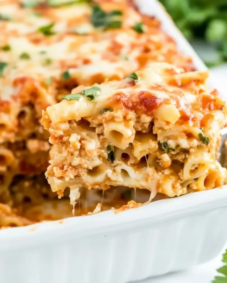 Homemade Easy Meatless Baked Ziti Recipe photo