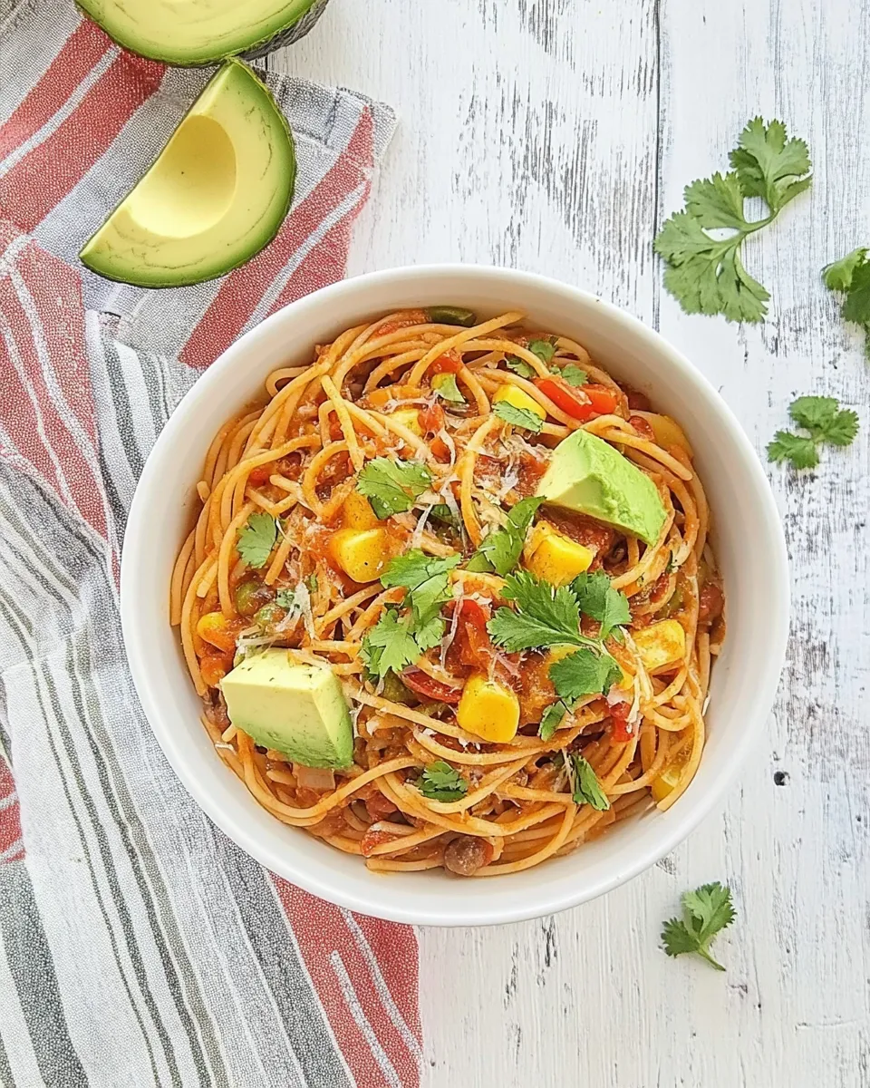 Classic Easy Mexican Spaghetti Recipe image