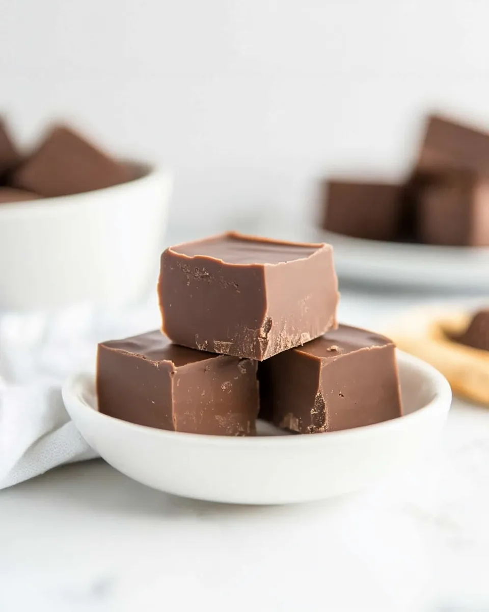 Classic Easy Microwave Fudge Recipe image