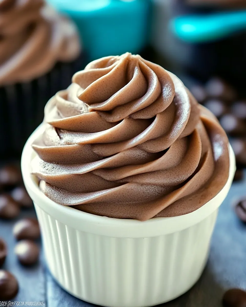 Homemade Easy Mocha Frosting photo