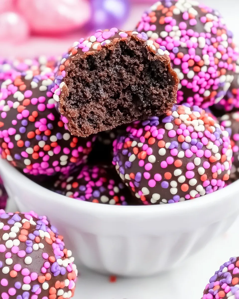 Homemade Easy No-Bake Brownie Truffles (With Brownie Mix) recipe photo