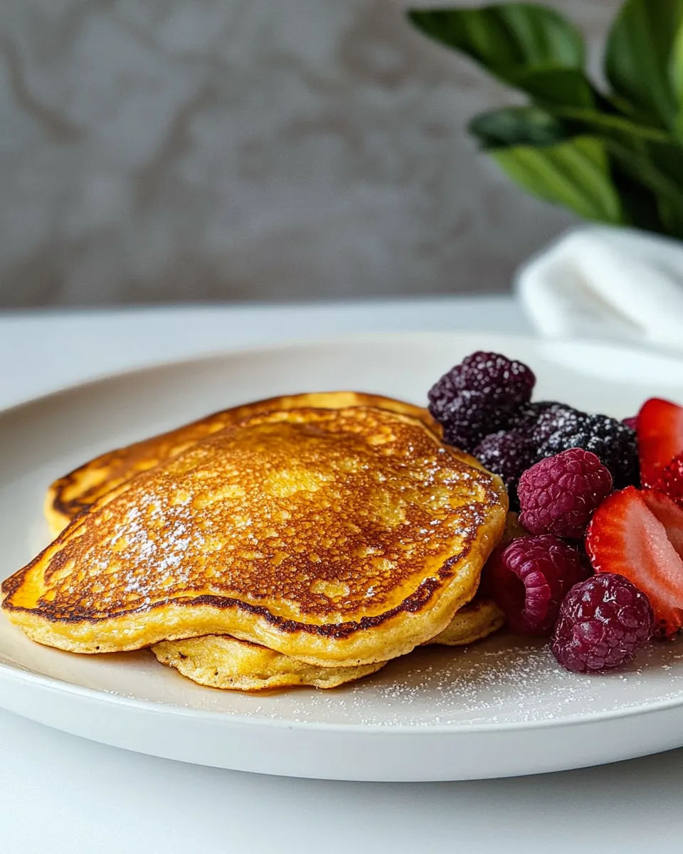 Classic Easy Pancakes For One image