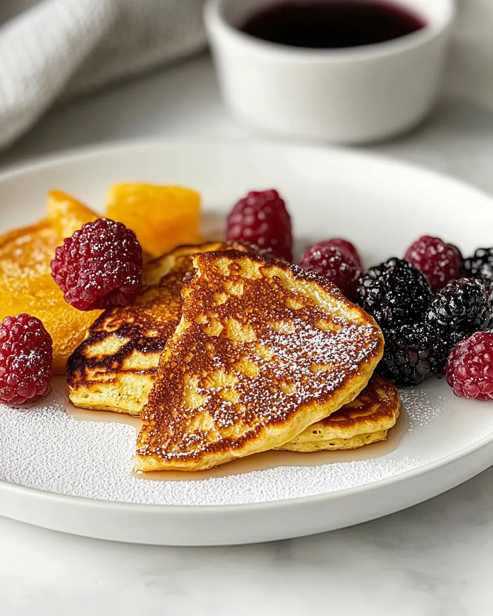 Quick Easy Pancakes For One shot