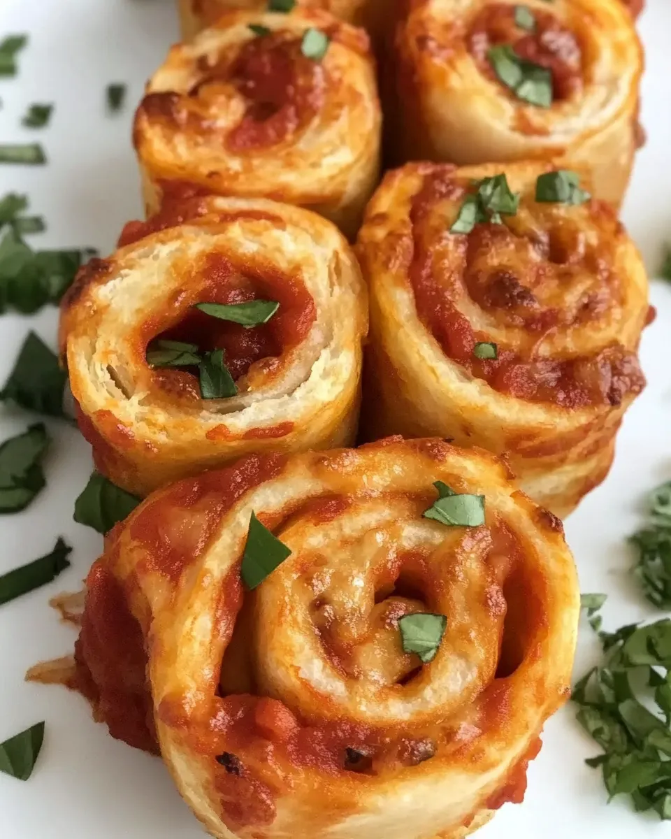 Homemade Easy Pizza Roll-Ups photo