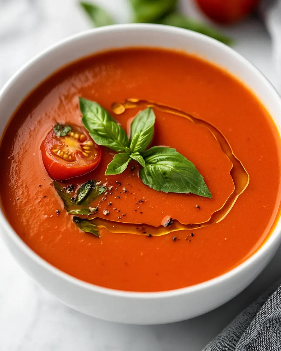 Homemade Easy Tomato Soup photo