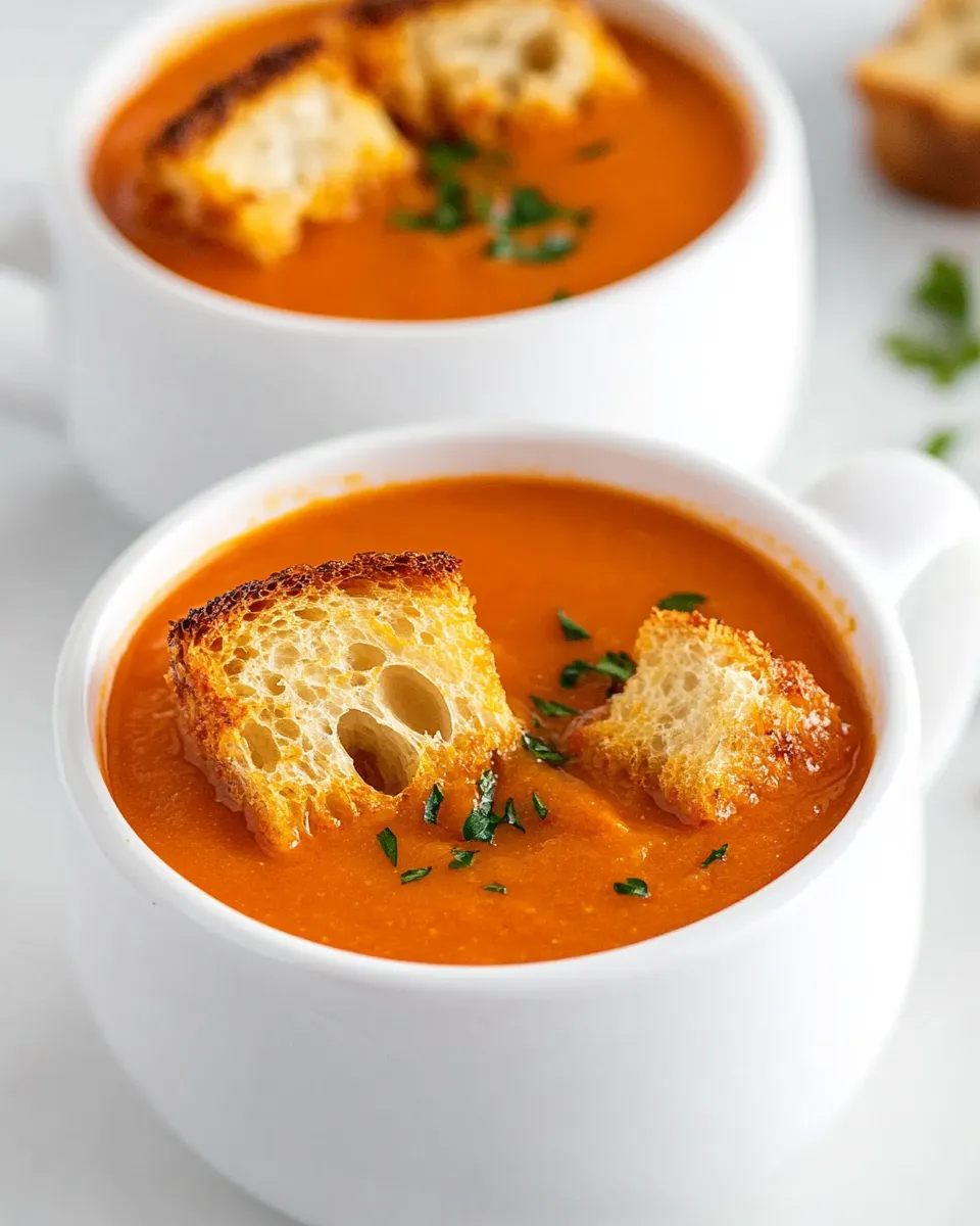 Classic Easy Tomato Soup image