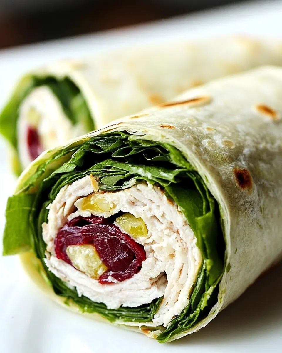 Classic Easy Turkey Wrap Recipe image