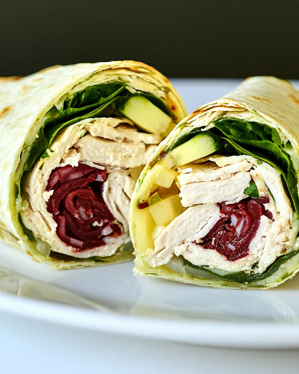 Delicious Easy Turkey Wrap Recipe recipe photo
