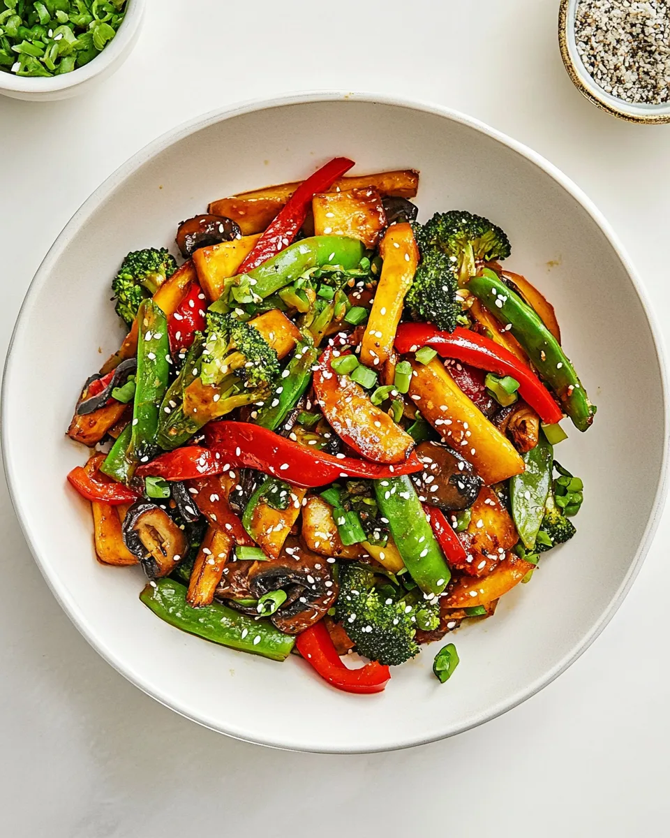 Delicious Easy Veggie Stir Fry image