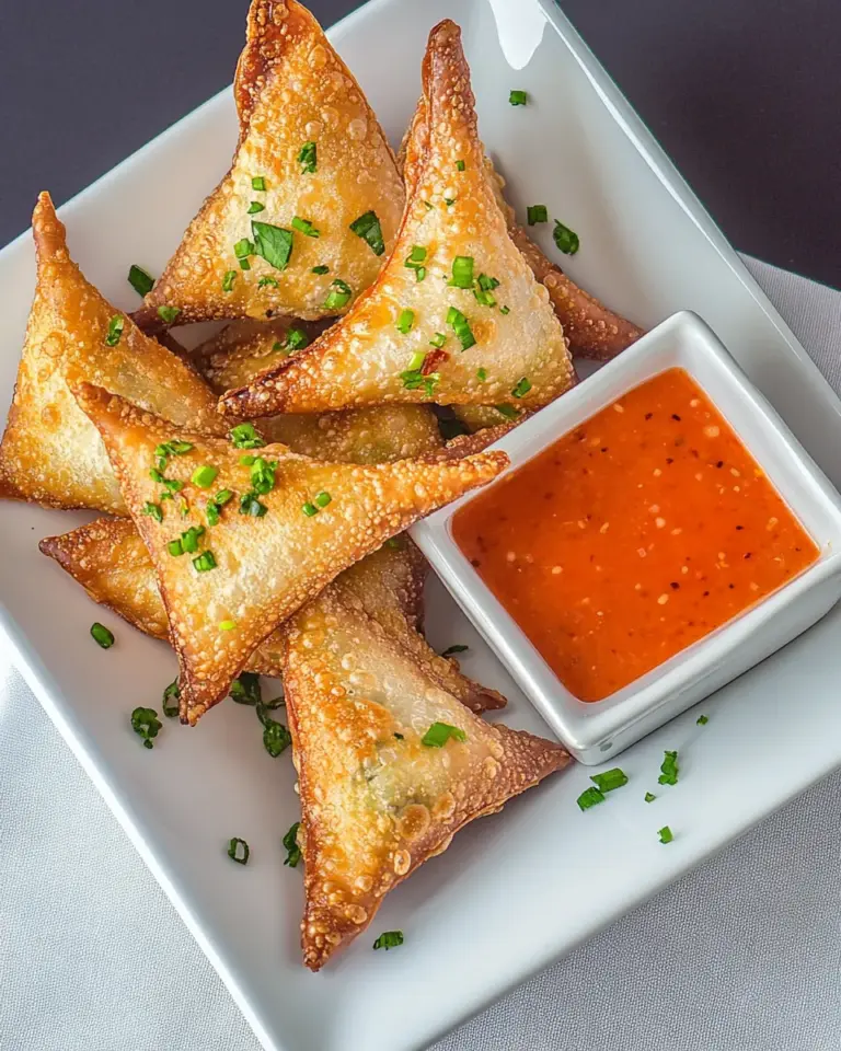 Homemade Easy Wonton Jalapeo Poppers Recipe (Crispy Restaurant-Style Appetizer) photo