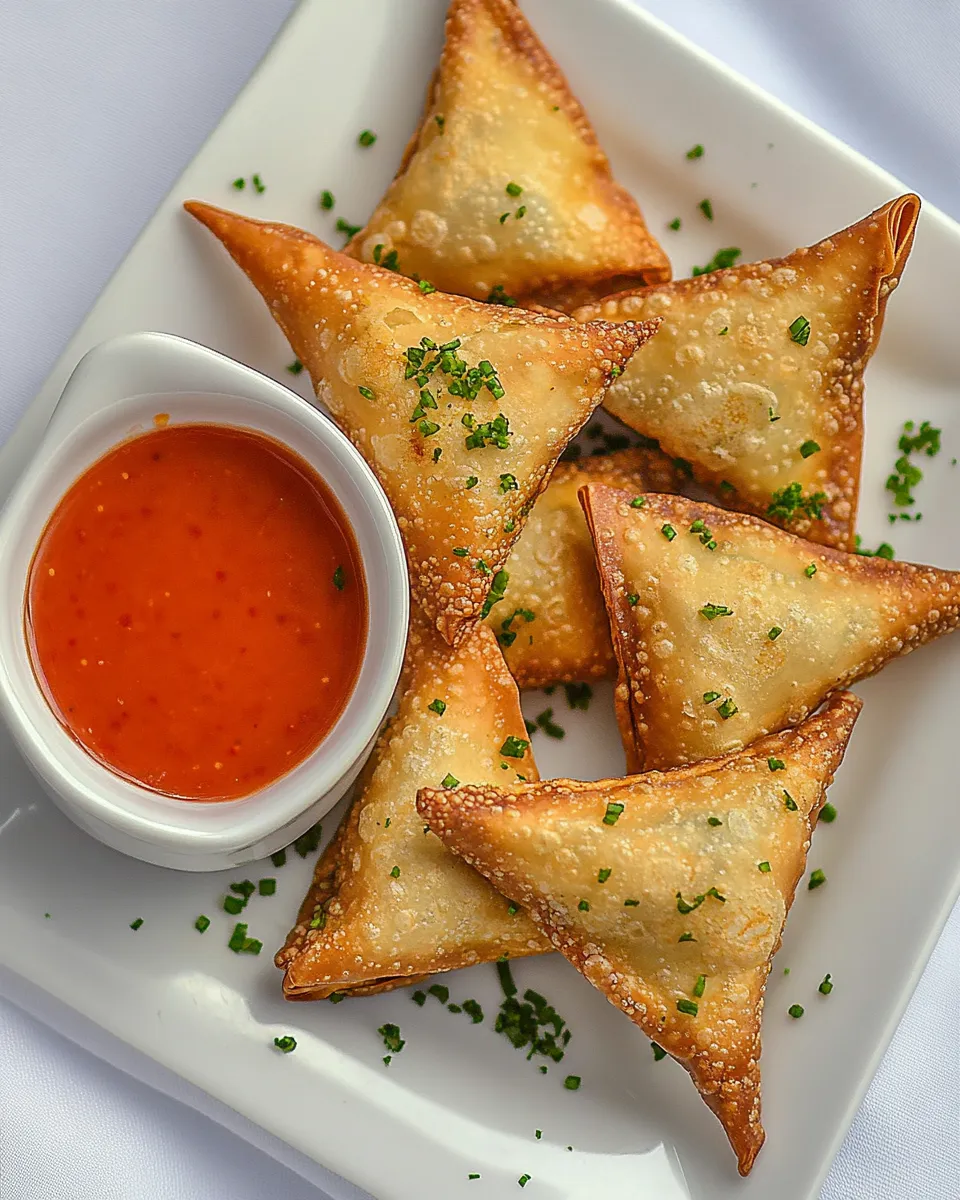 Classic Easy Wonton Jalapeo Poppers Recipe (Crispy Restaurant-Style Appetizer) image