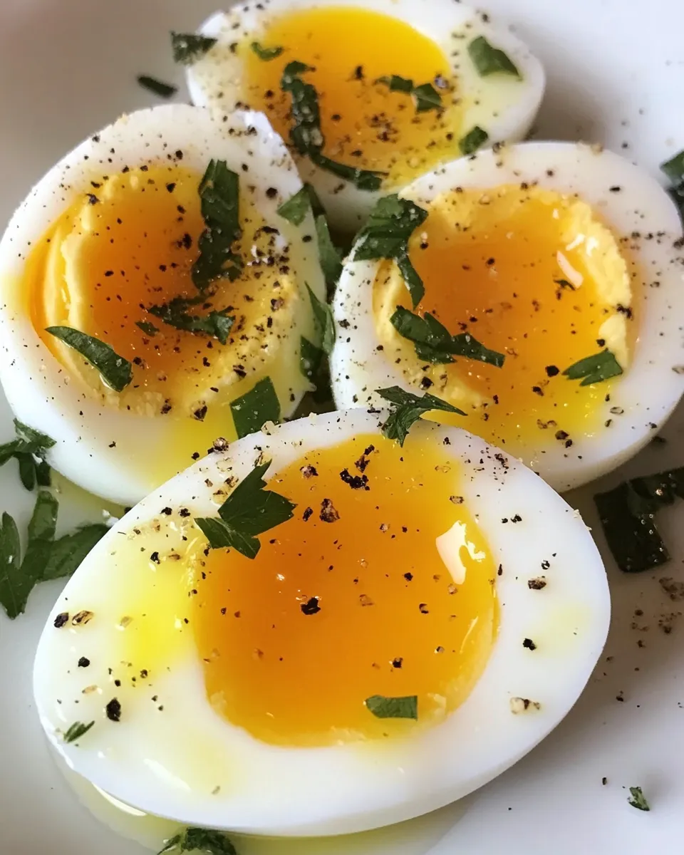 Classic Easy & Fast Sous Vide Soft Boiled Eggs Recipe image