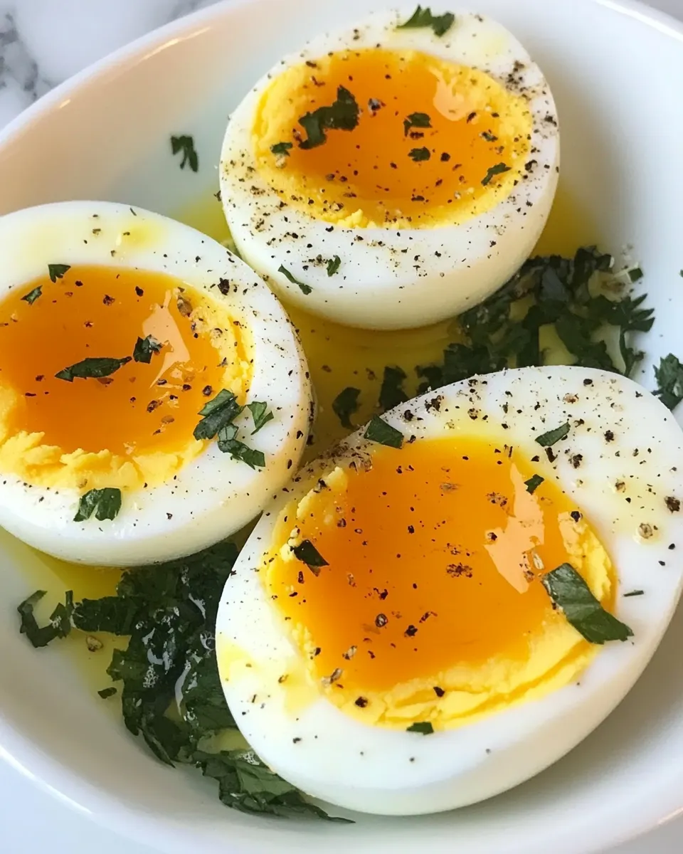 Quick Easy & Fast Sous Vide Soft Boiled Eggs Recipe recipe image