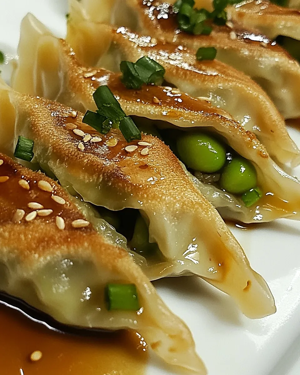 Delicious Edamame Dumplings image