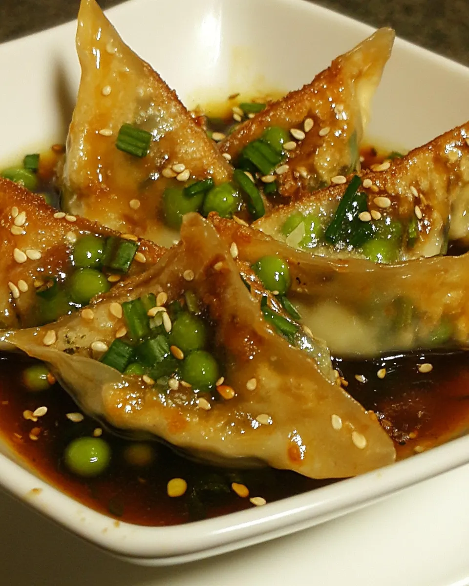 Easy Edamame Dumplings recipe photo