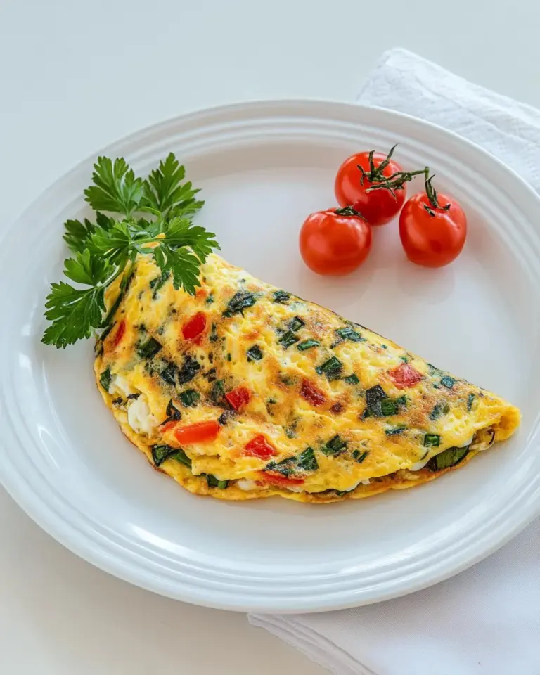 Homemade Egg White Omelet photo