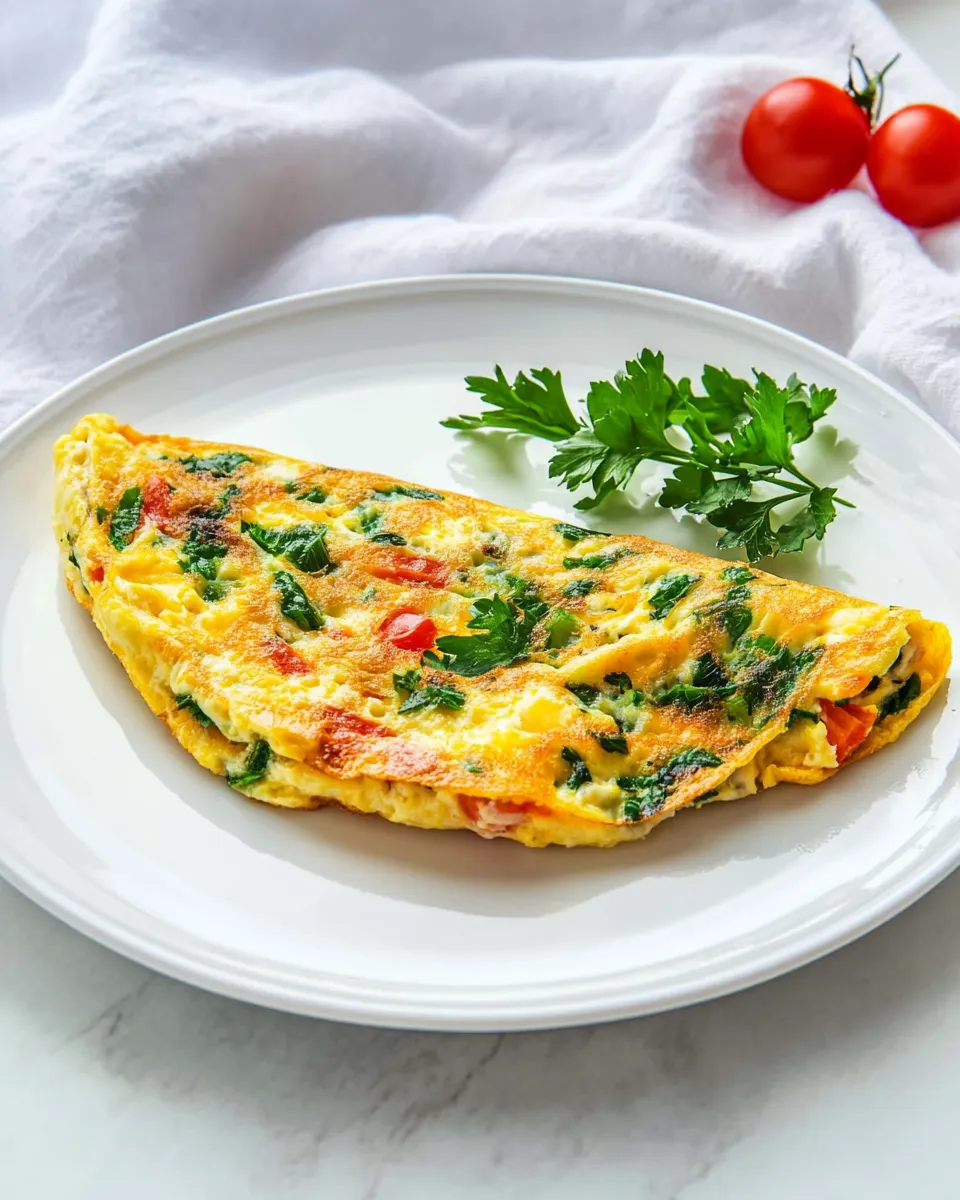 Classic Egg White Omelet image