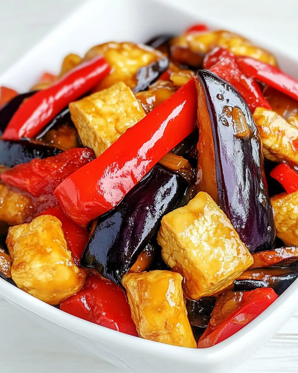 Homemade Eggplant Tofu (Copycat Panda Express) photo
