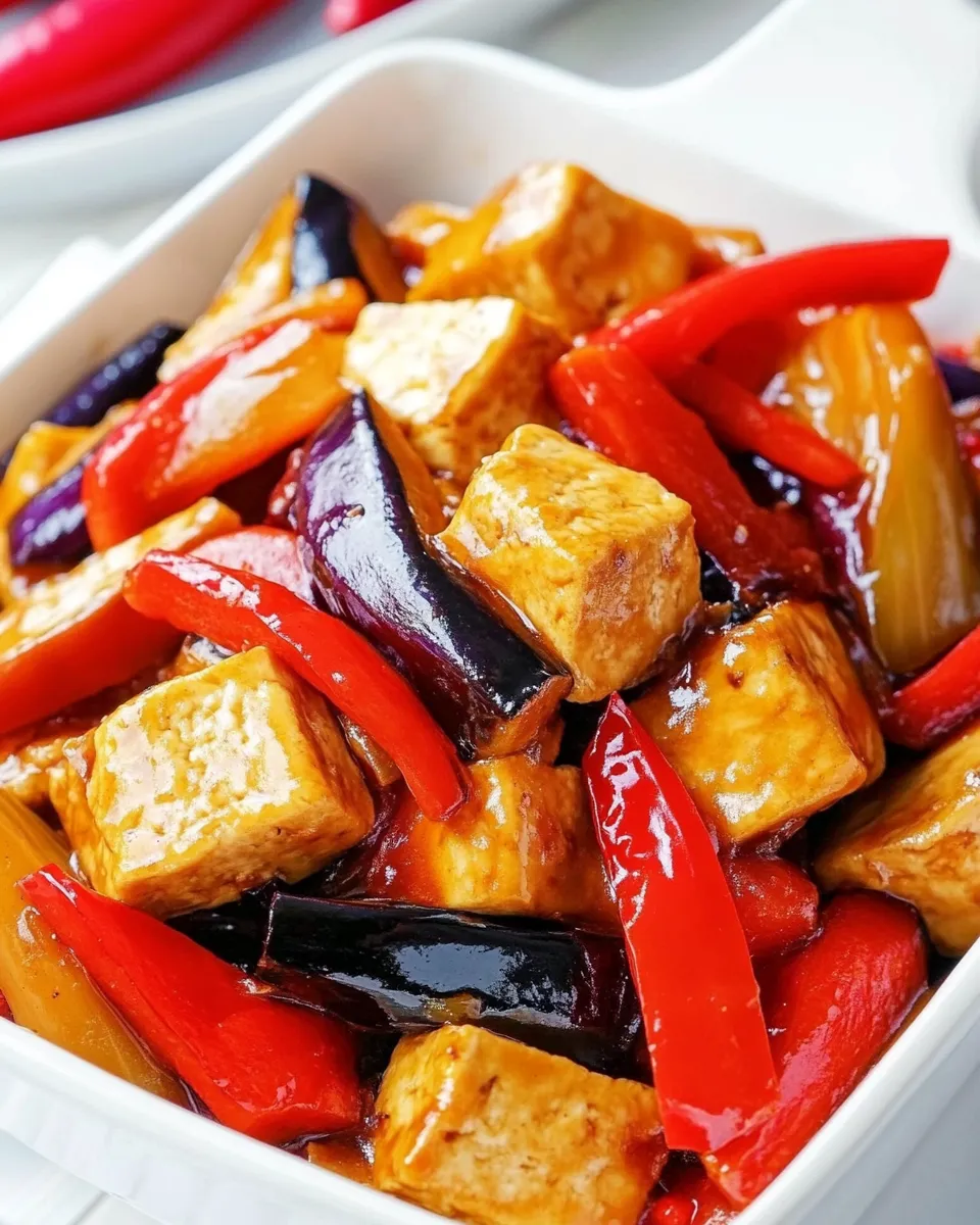 Classic Eggplant Tofu (Copycat Panda Express) image