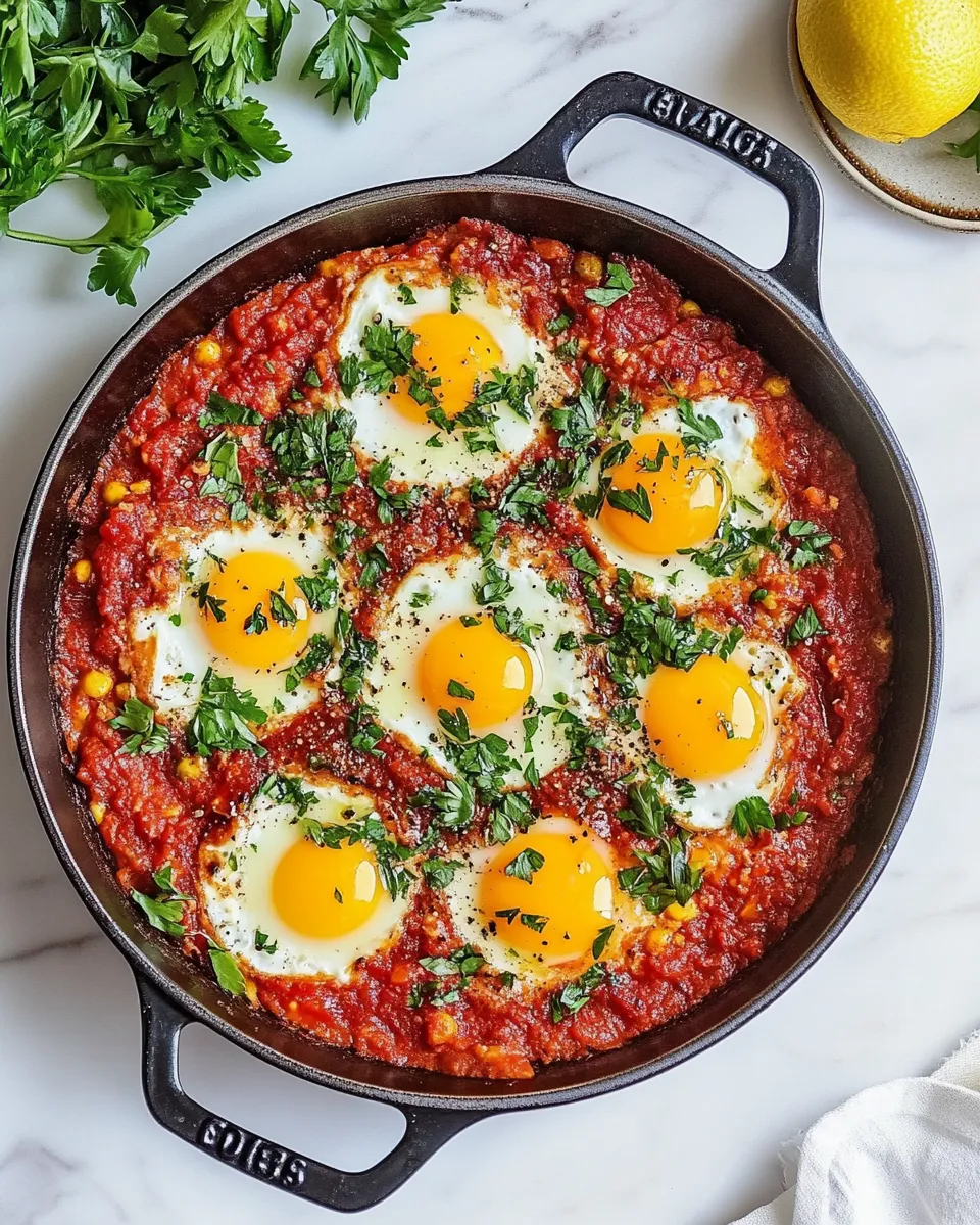 Homemade Eggs in Purgatory photo