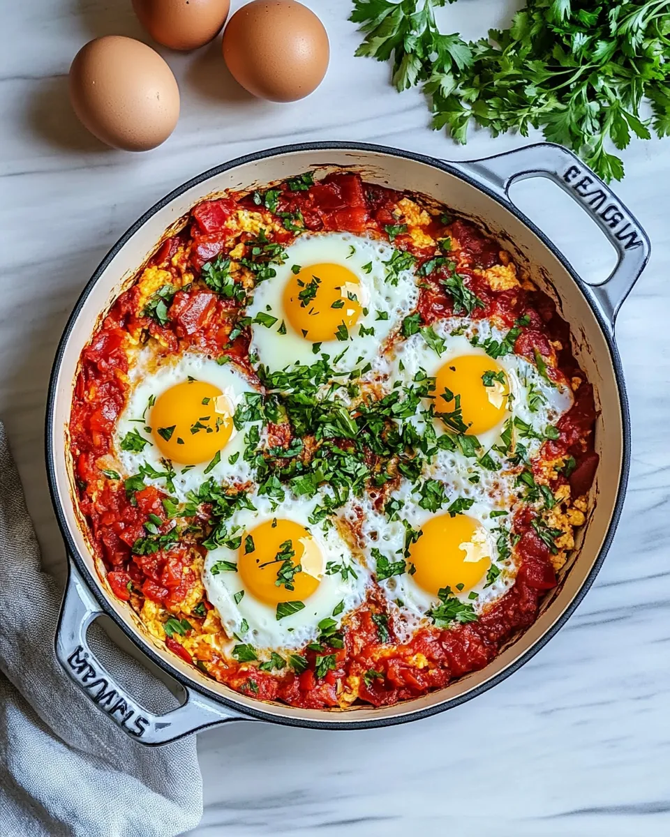 Easy Eggs in Purgatory recipe photo